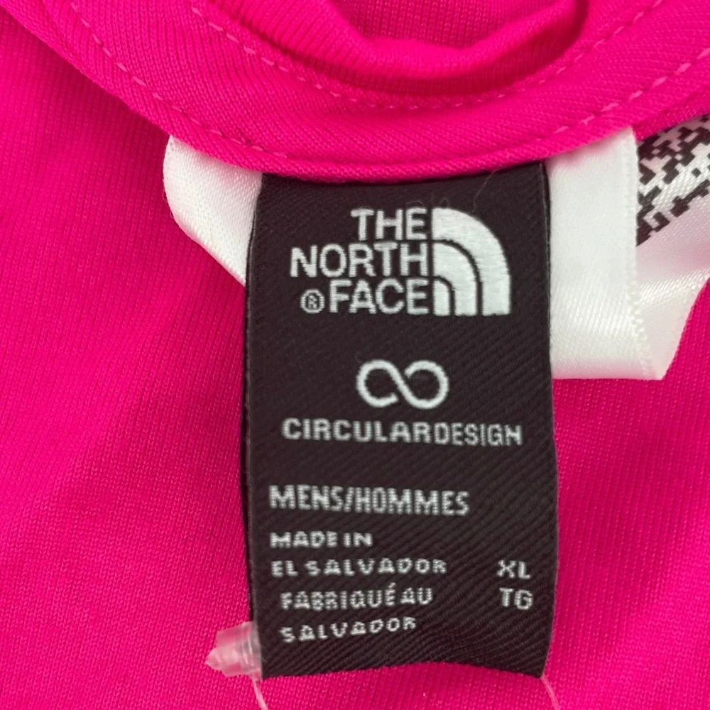 The North Face T-Shirt Circular Design XL Pink NWT